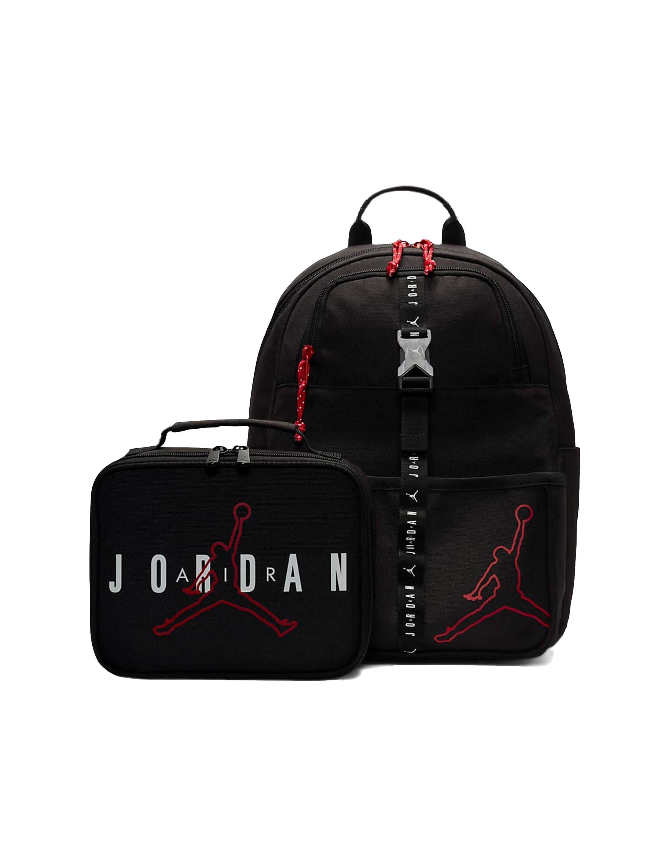 Jordan Air Lunch Bag & Backpack - Black